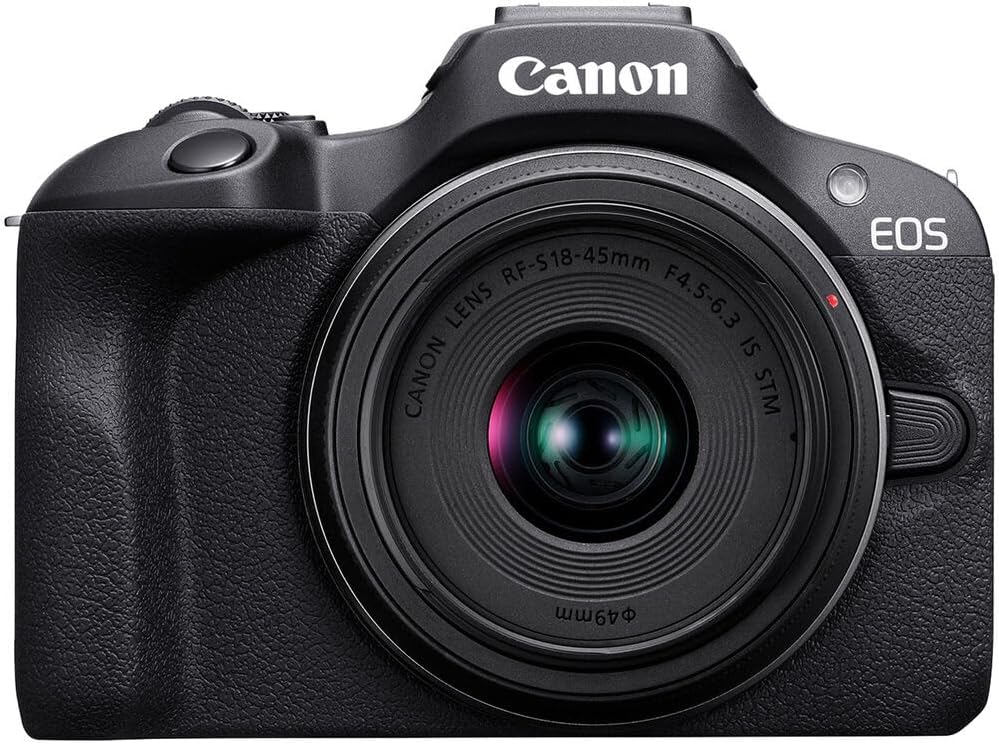 Cámara Canon EOS R100 sin espejo con lente RF-S18-45mm F4.5-6.3 IS...