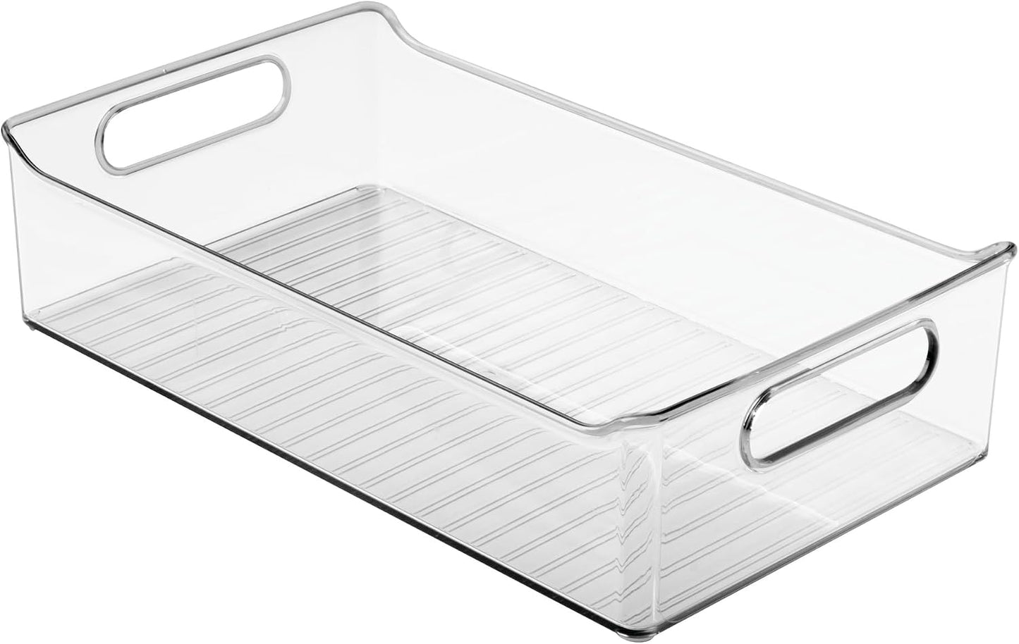 iDesign Organizador de almacenamiento de despensa de plástico, jueg...