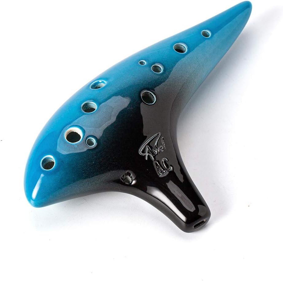 Ocarina "Ocean Notes" de 12 agujeros, forma de batata, hech...