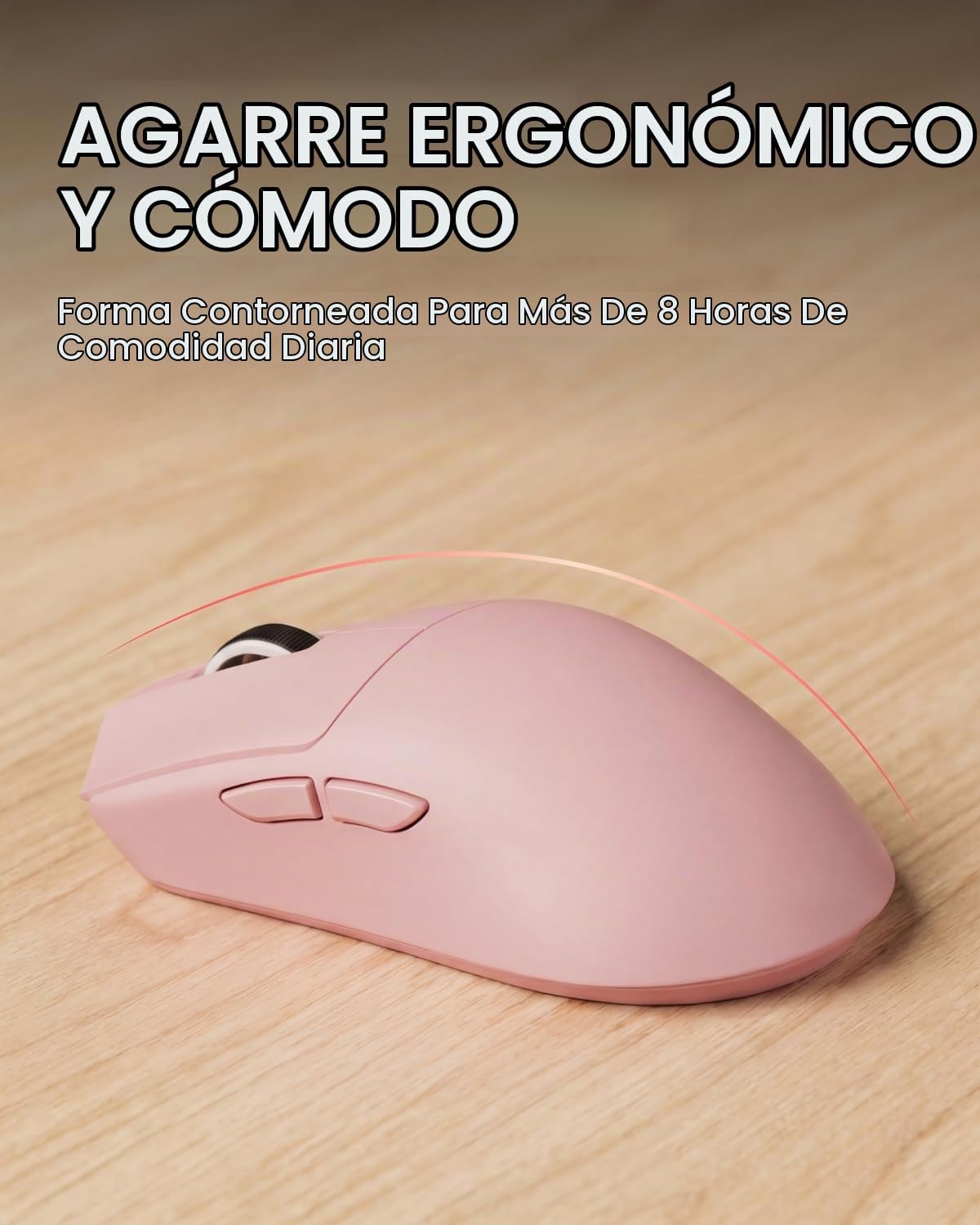 SEUNKWANG V3 Combo de teclado y mouse inalámbricos con retroilumina...