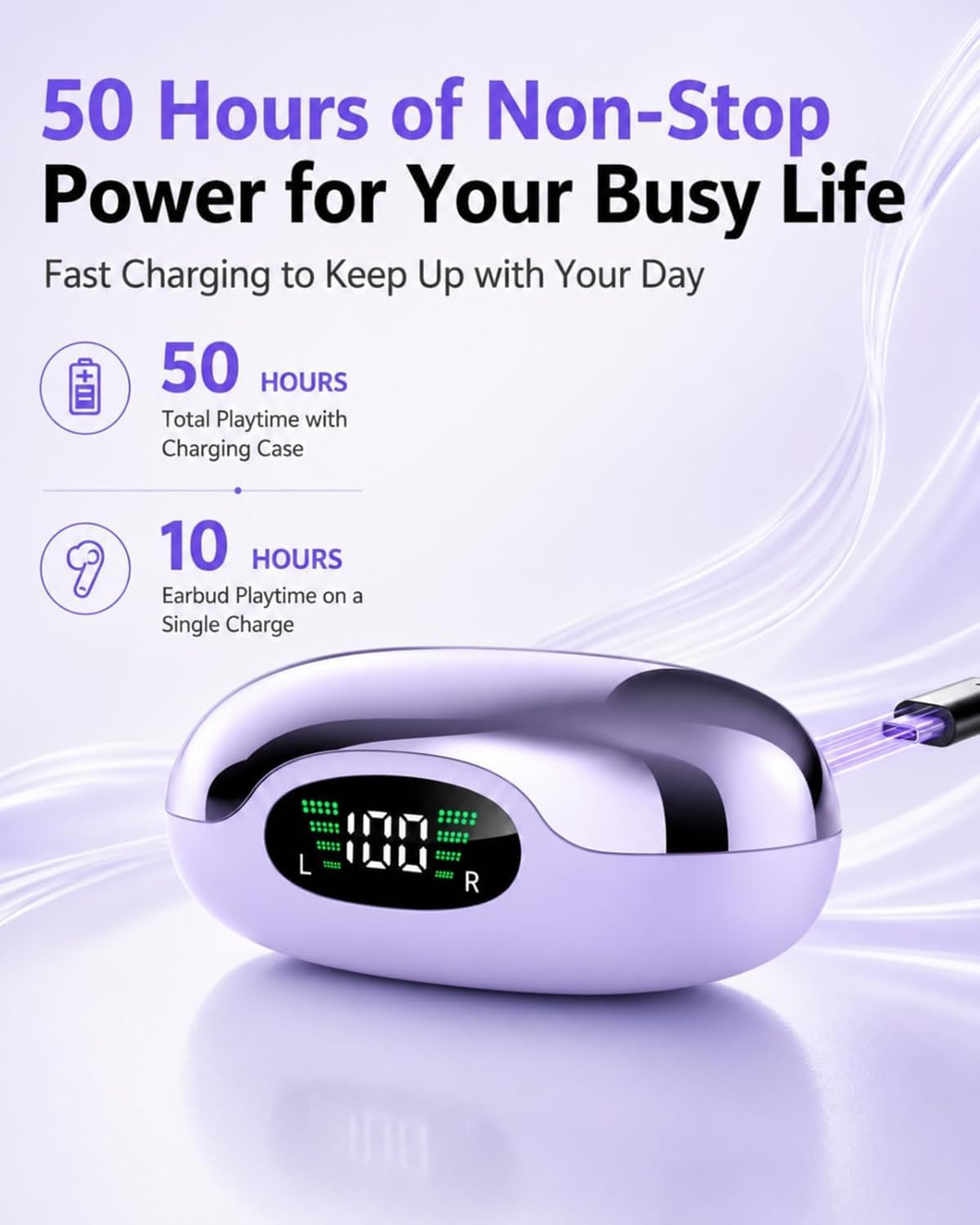 Boytond - Auriculares ultra abiertos, auriculares con clip, auricul...