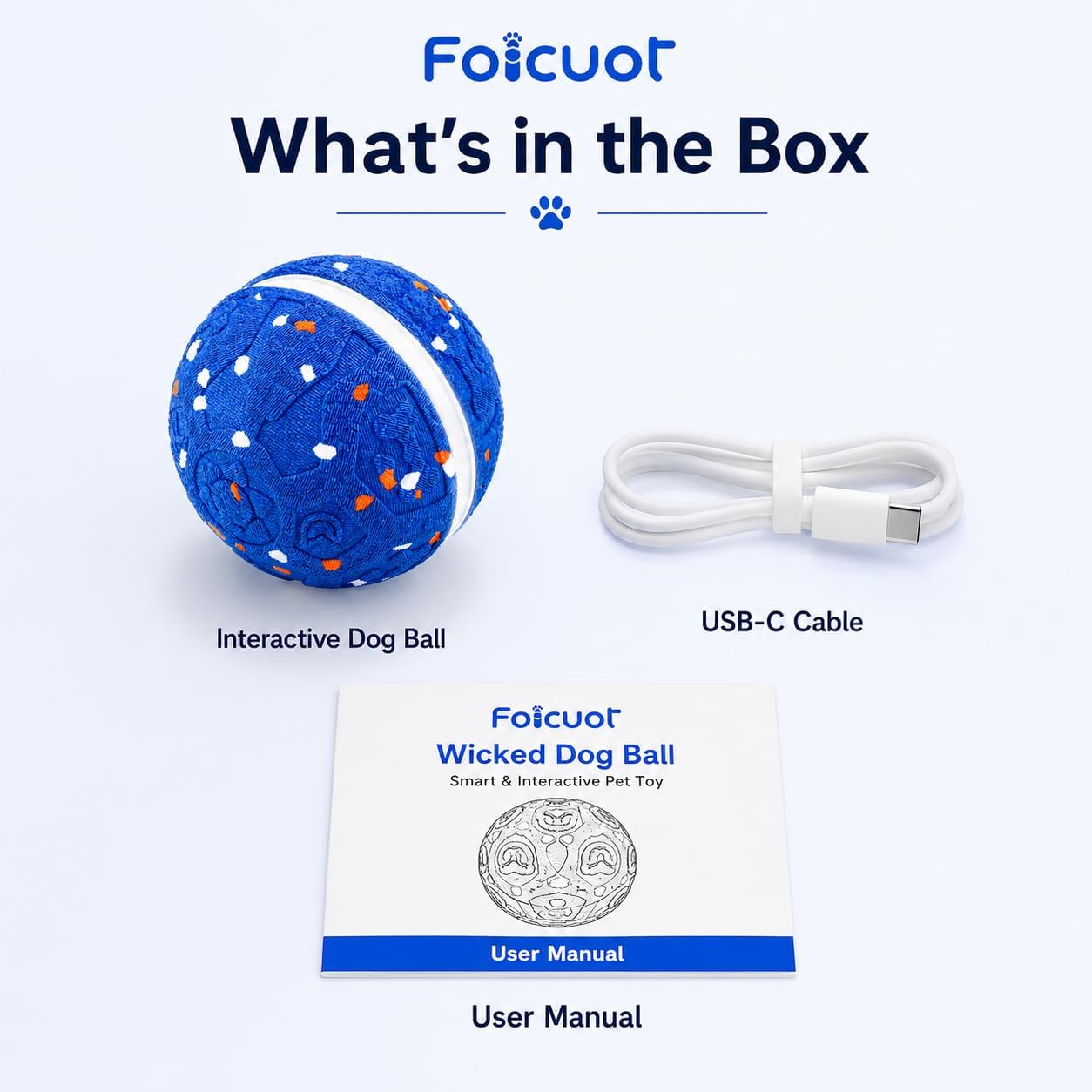 Foicuot Juguete interactivo para perros [recientemente actualizado]...