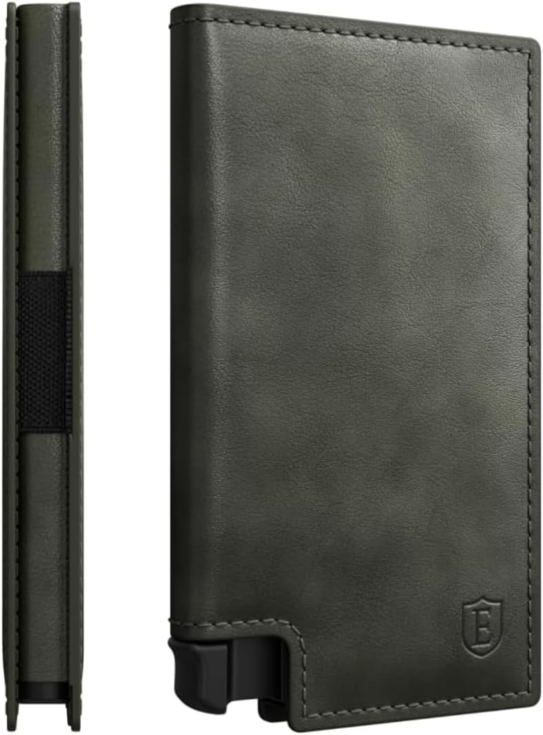 Ekster Parliament Cartera de cuero, con bloqueo RFID, acceso rápido...