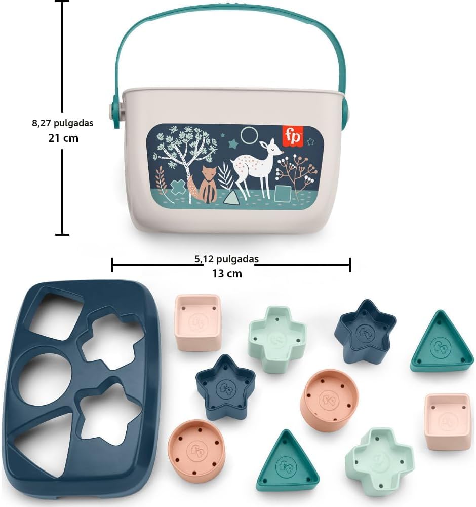 Fisher-Price Baby's First BlocksJuego de juguetes, Navy Fawn | Jugu...