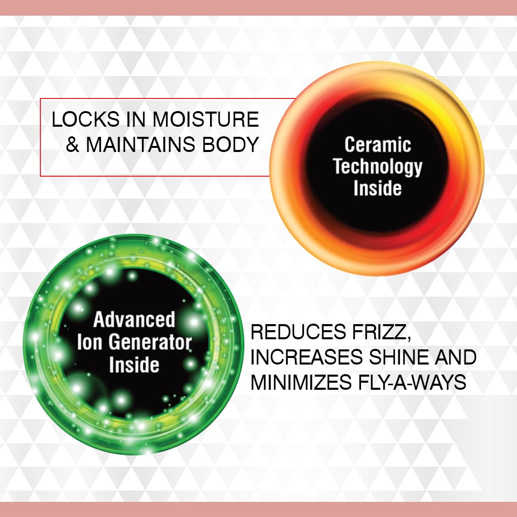 CHI Volumizer Cepillo soplador 4 en 1, secador de pelo para cabello...
