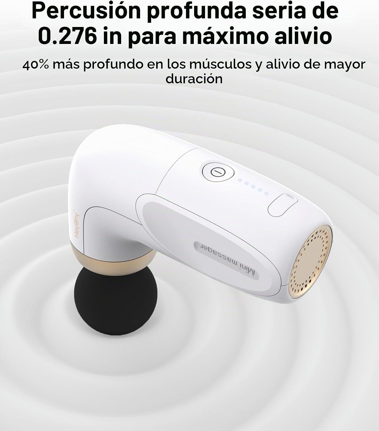 HEYCHY A1 Pistola de masaje Super Mini, masajeador de percusión par...