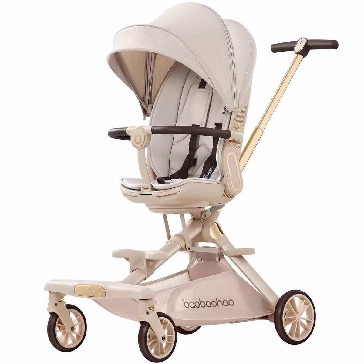 Cochecito plegable ligero para viajes de bebés y niños pequeños, as...