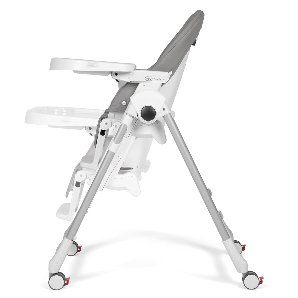 PEG Prima Pappa Zero 3 - Silla alta - Hielo (gris) | Para niños rec...