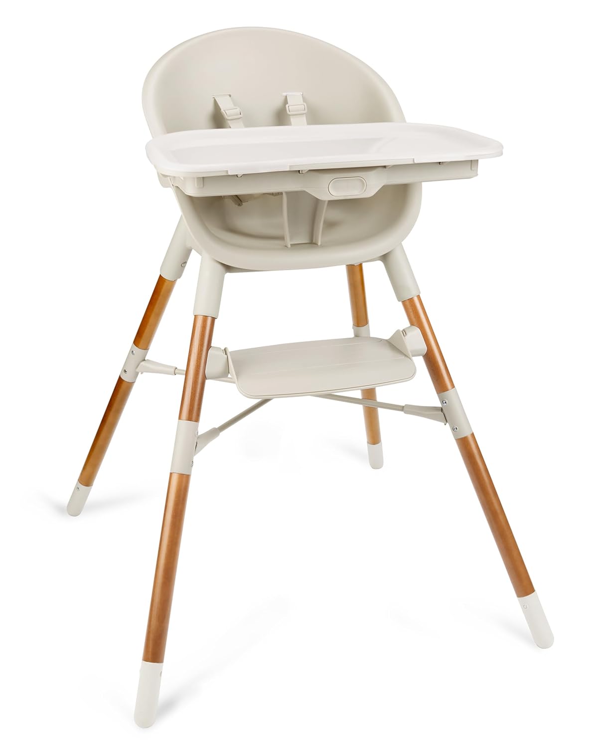 Skip Hop Silla alta convertible 4 en 1 para bebé, EON, avena