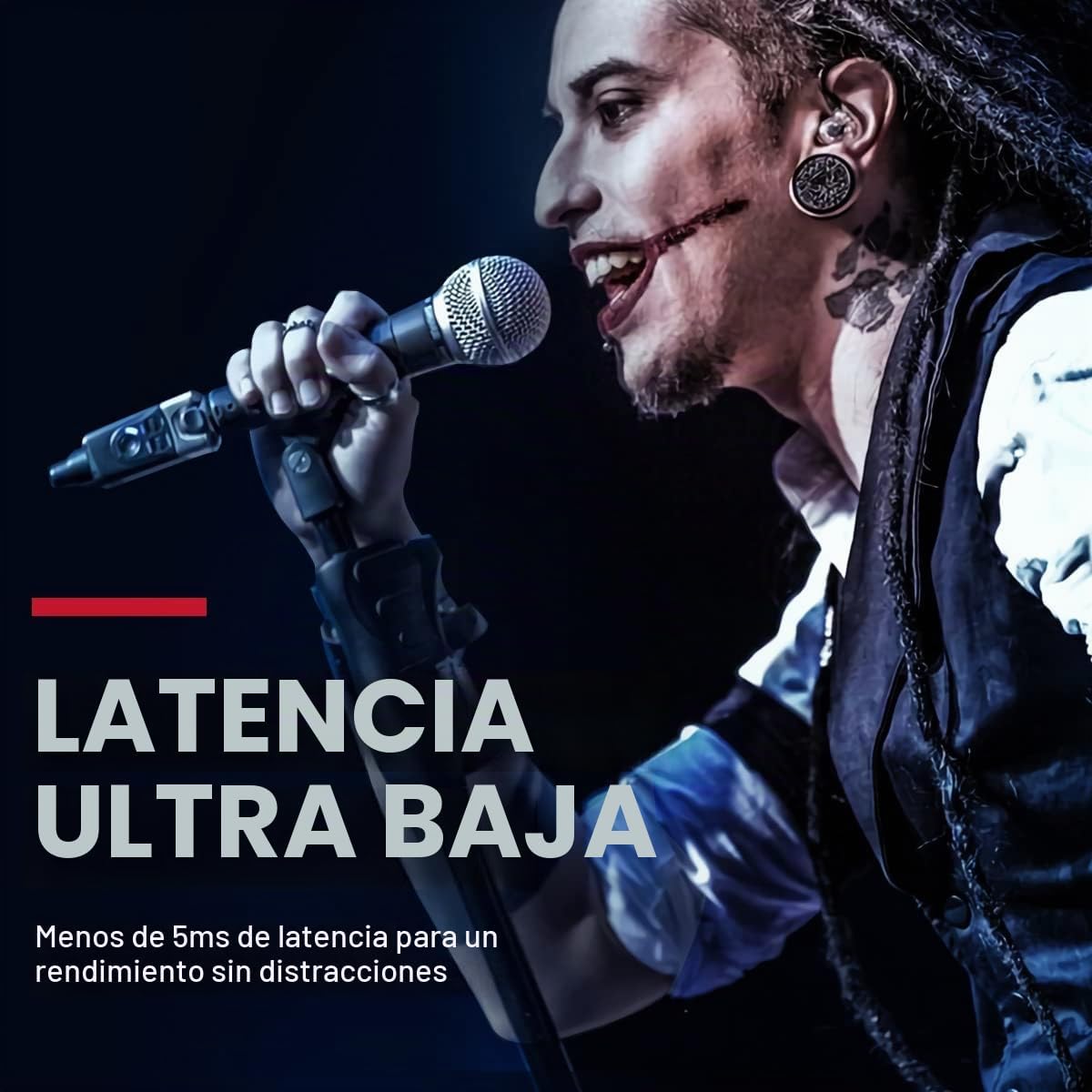 Xvive Transmisor U3T SOLO para sistema inalámbrico de micrófono U3