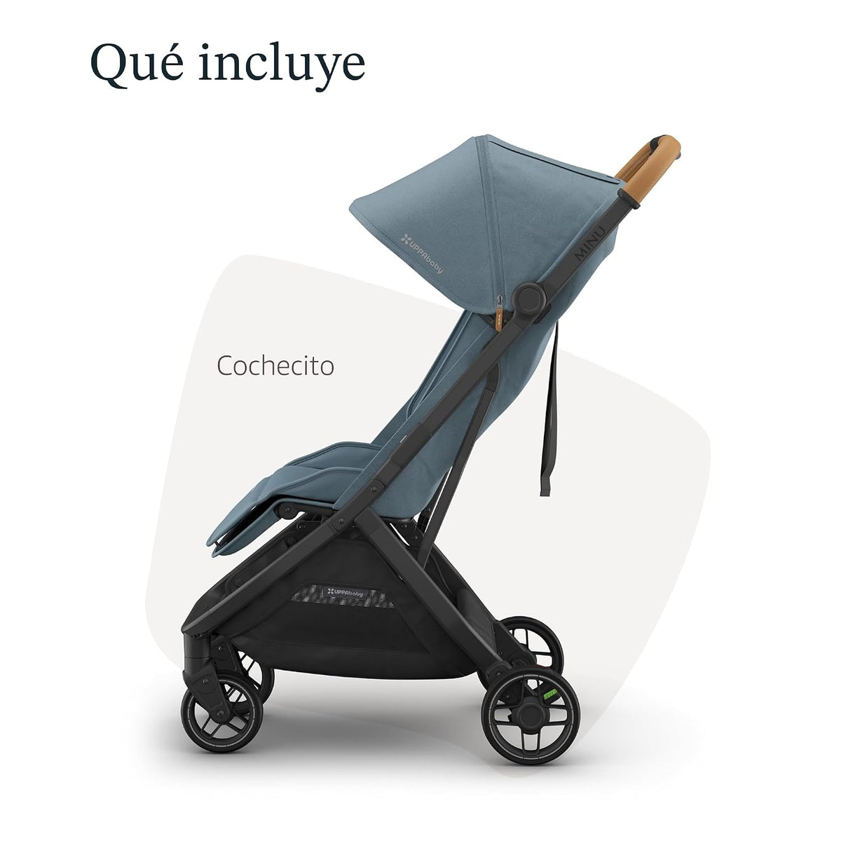 UPPAbaby Minu V3 Cochecito de viaje | Diseño ligero + compacto | Pl...