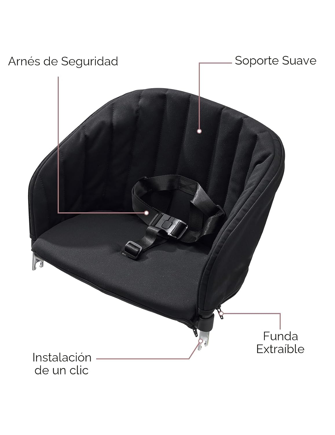 Momcozy ChangeGo - Accesorio extra para asiento de vagón, fácil de...