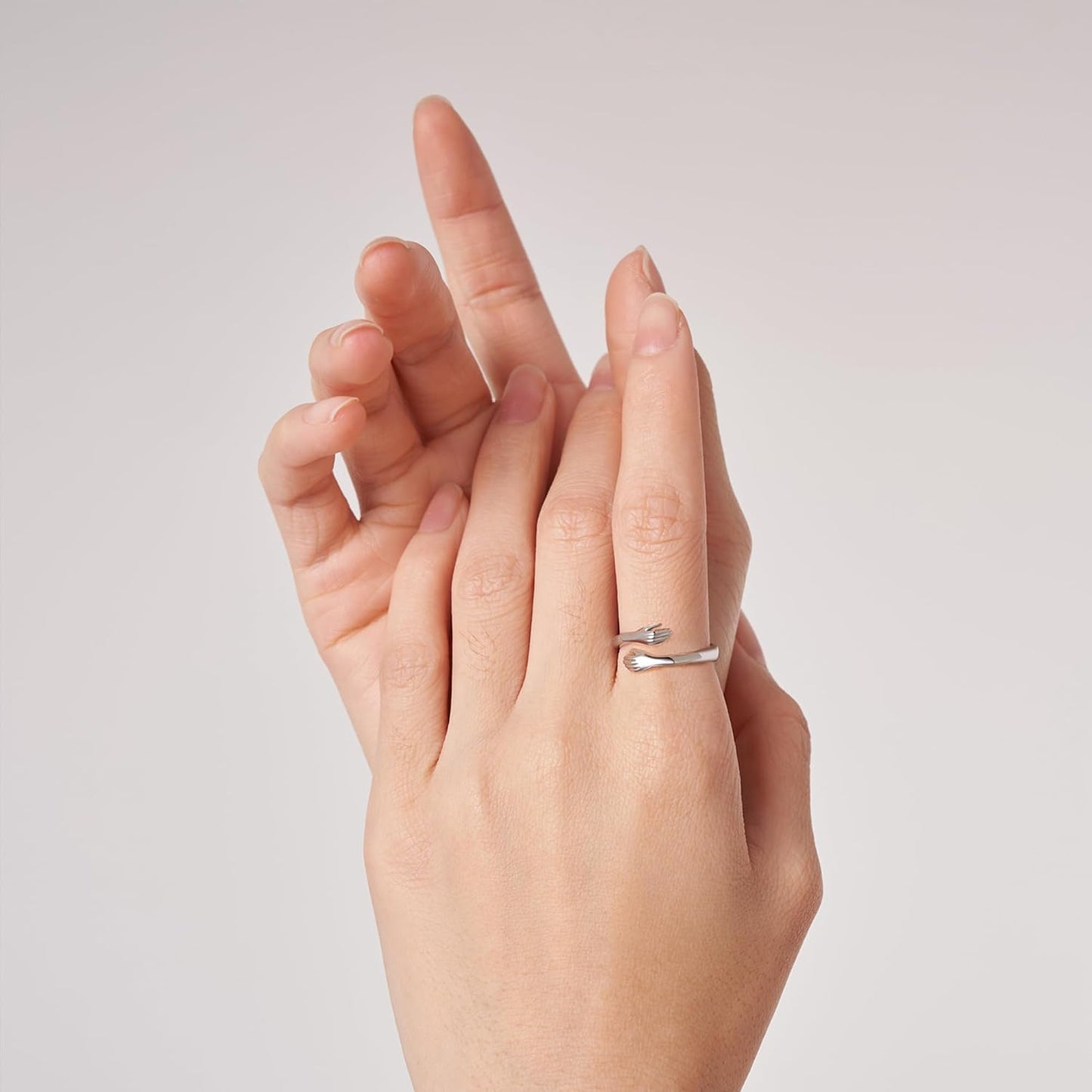 C-leen Anillo de Abrazo para Mujeres y Adolescentes, Anillo Ajustab...