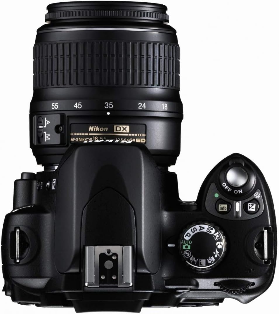Kit de cámara digital Nikon D40 de 6.1 MP con lente de zoom Nikkor...