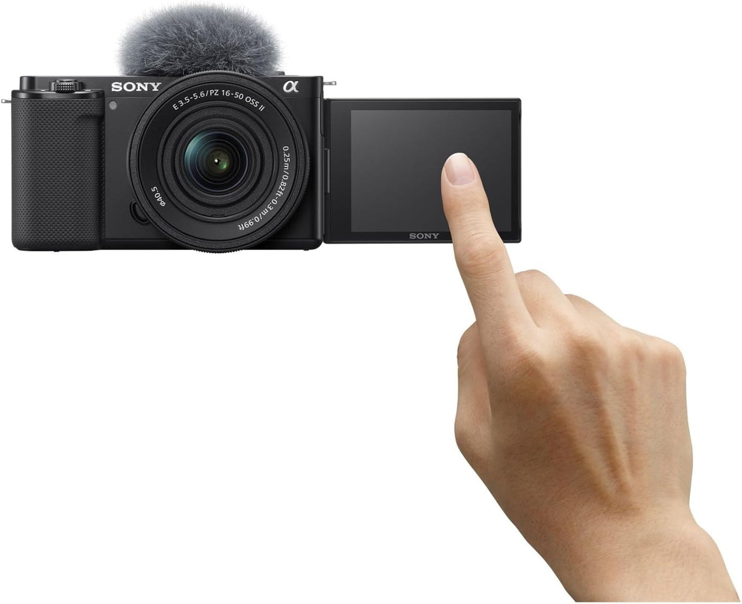Sony Alpha ZV-E10 - Kit de cámara con lente intercambiable, sin esp...