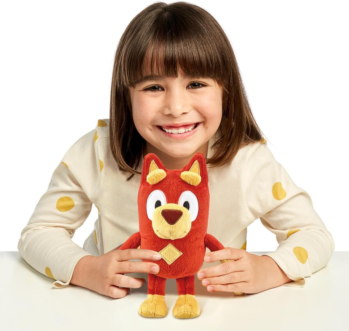 Bluey Friends - Paquete de 3 juguetes de peluche, oxidado, lila y S...