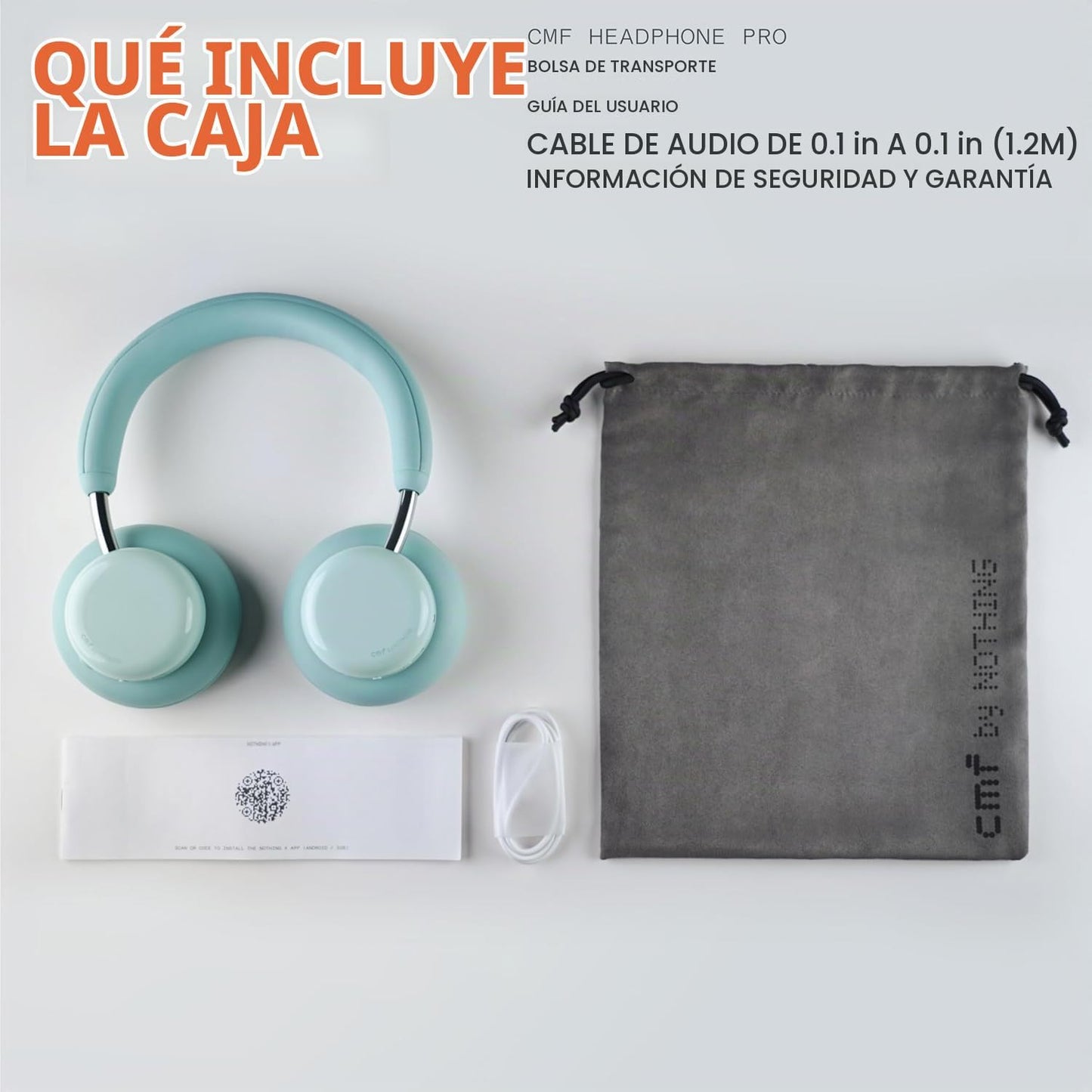 CMF BY Nothing Auriculares inalámbricos con cancelación activa de r...
