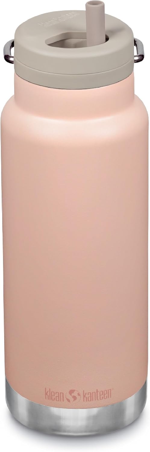Klean Kanteen Botella de agua aislada TKWide de 32oz con tapa de ro...