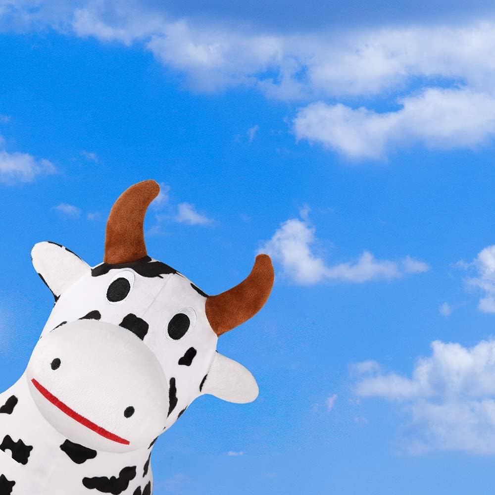 iPlay, iLearn Bouncy Pals Caballo Saltarín, Juguetes de Vaca Inflab...