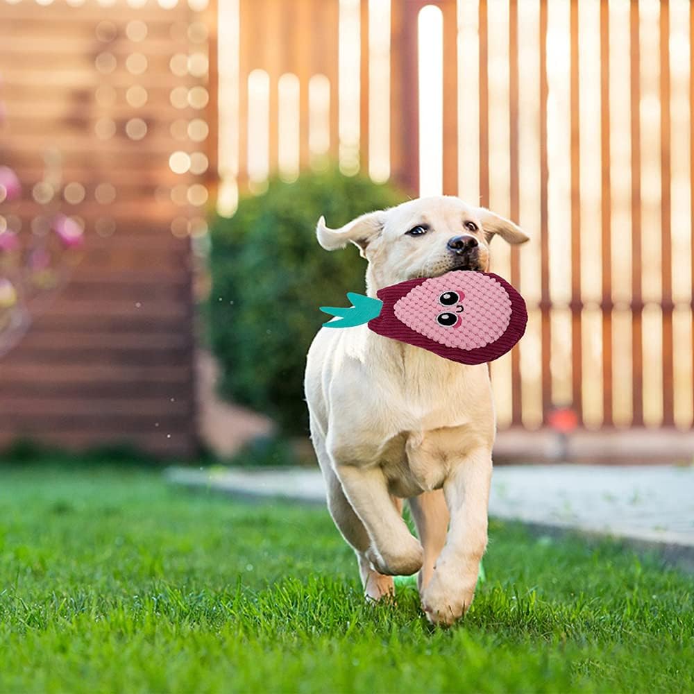 AWOOF Juguetes para perros sin relleno, juguetes arrugados para per...