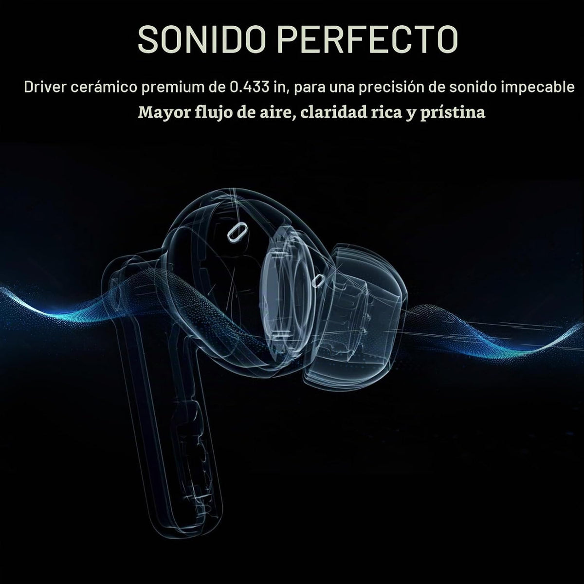 Nothing Ear - Auriculares inalámbricos Bluetooth, 45dB Cancelación...
