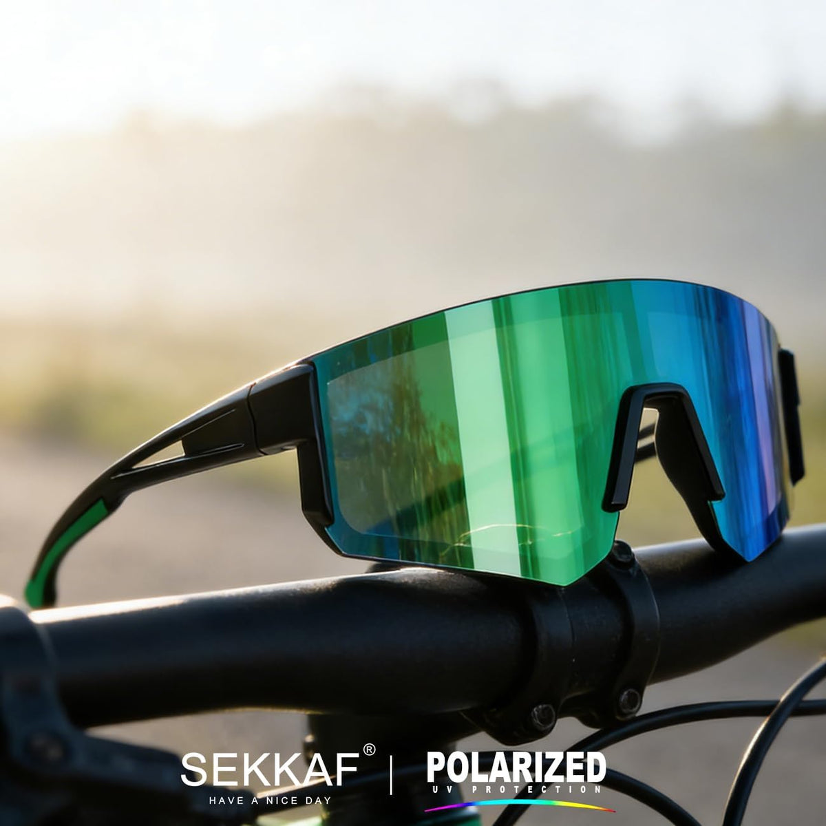 SEKKAF Gafas de sol polarizadas para hombres y mujeres, gafas de so...