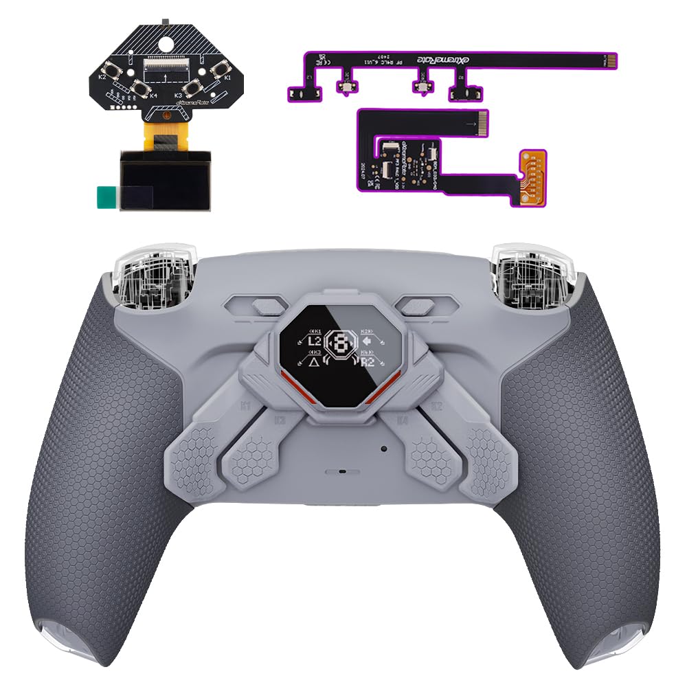 eXtremeRate Spark Back Paddles Kit para controlador PS5 BDM-030 040...