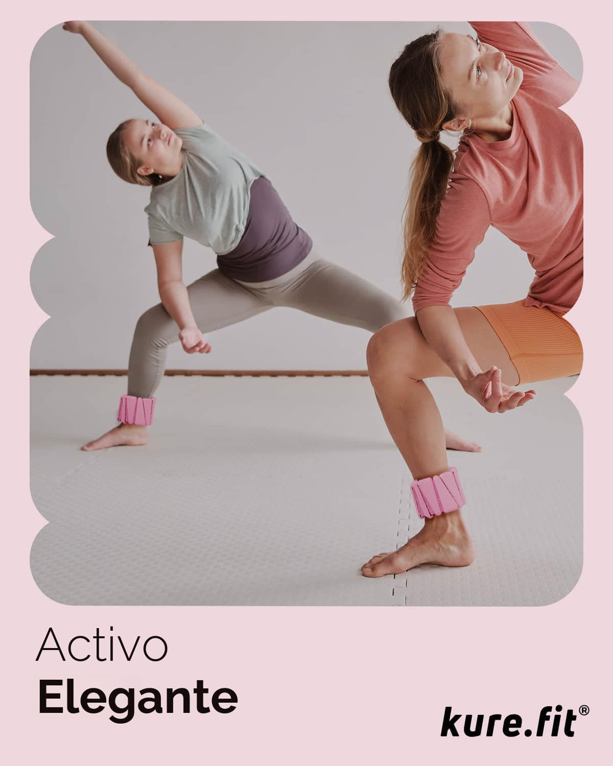 kure.fit Peso para Pilates | Pesas ajustables para muñeca y tobillo...