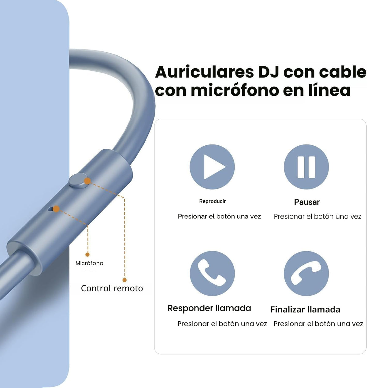 OneOdio Auriculares Bluetooth A70, estudio DJ con cable de alta res...