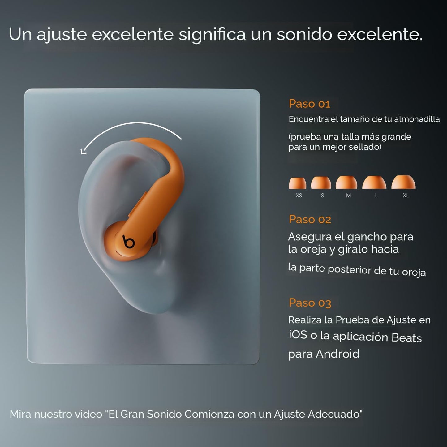 Beats PowerBeats Pro 2 - Auriculares inalámbricos de entrenamiento...