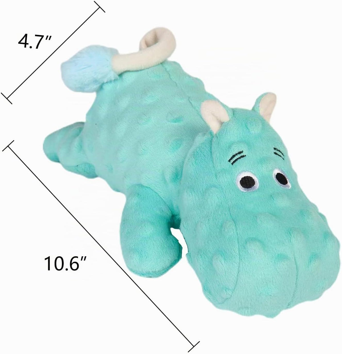 DODODOLA Juguetes de Perro de Hipopótamo Rellenos Lindos Juguetes C...