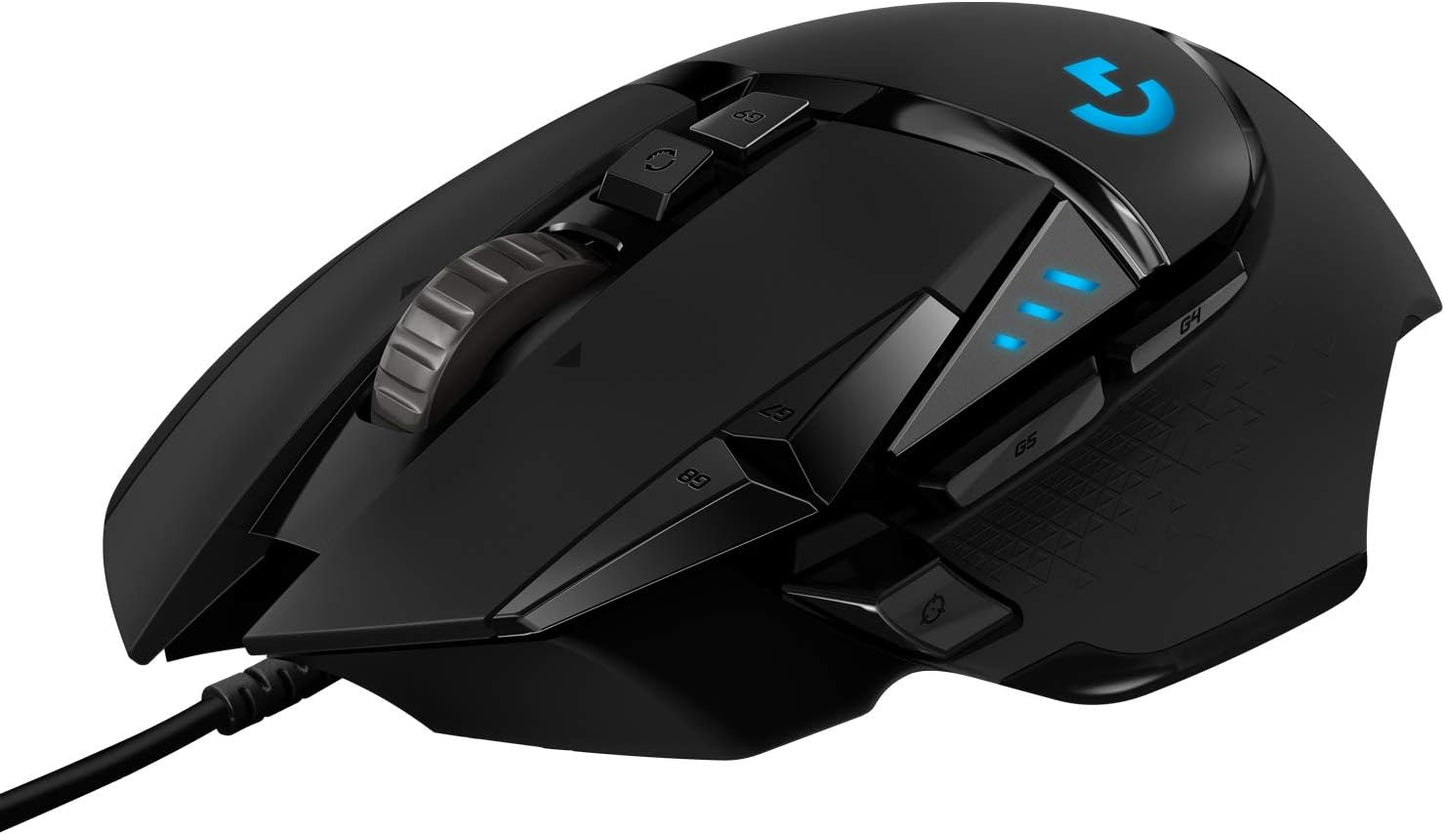 Logitech G Ratón para juegos con cable 502 Hero - Negro | Alto rend...