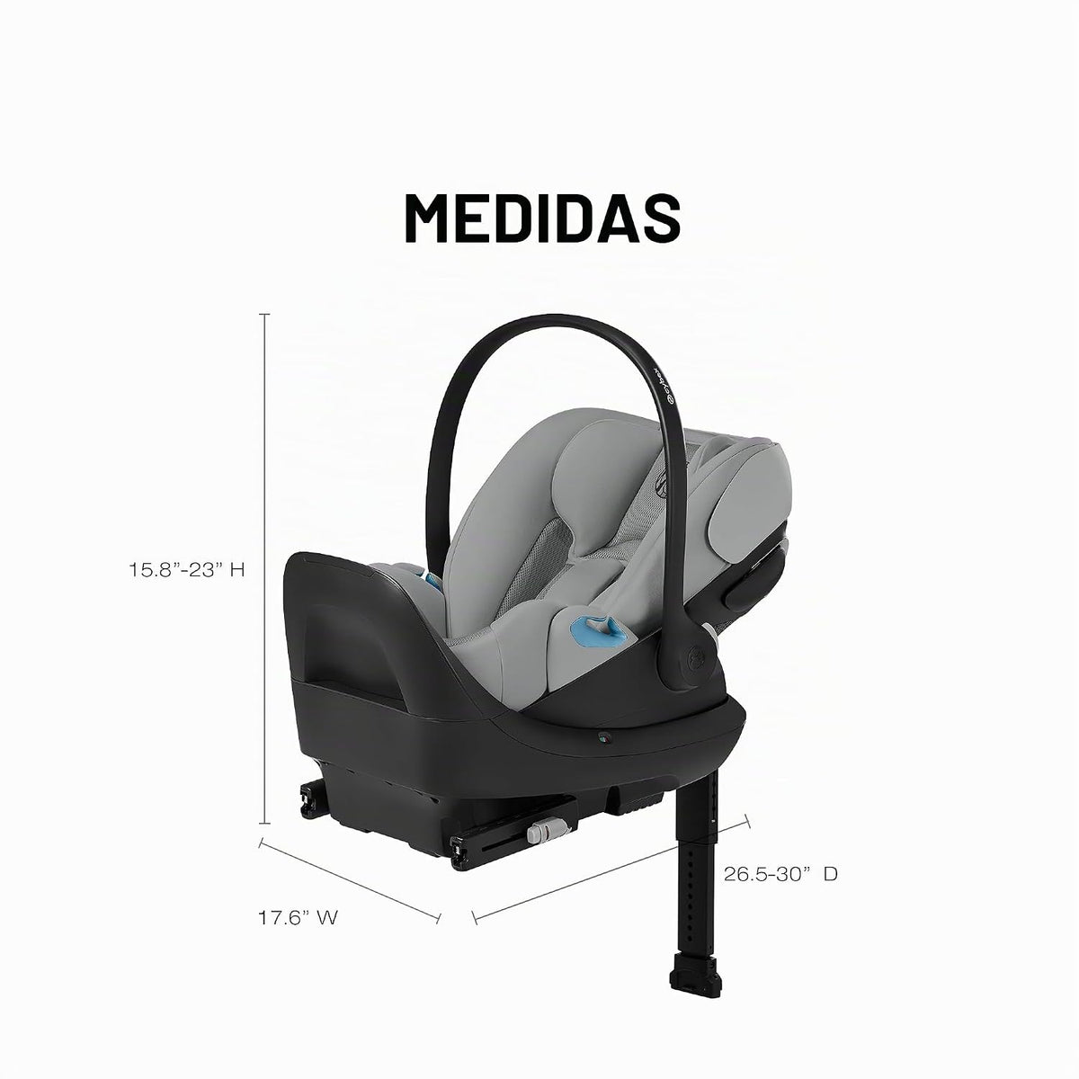 Cloud G Pro Comfort Extend - Asiento infantil para automóvil, color...