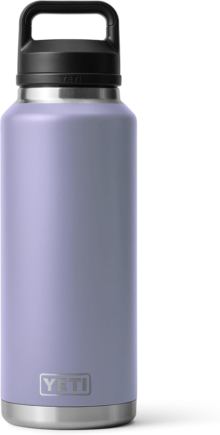 YETI Rambler Botella de 46 onzas, a prueba de fugas, aislada al vac...