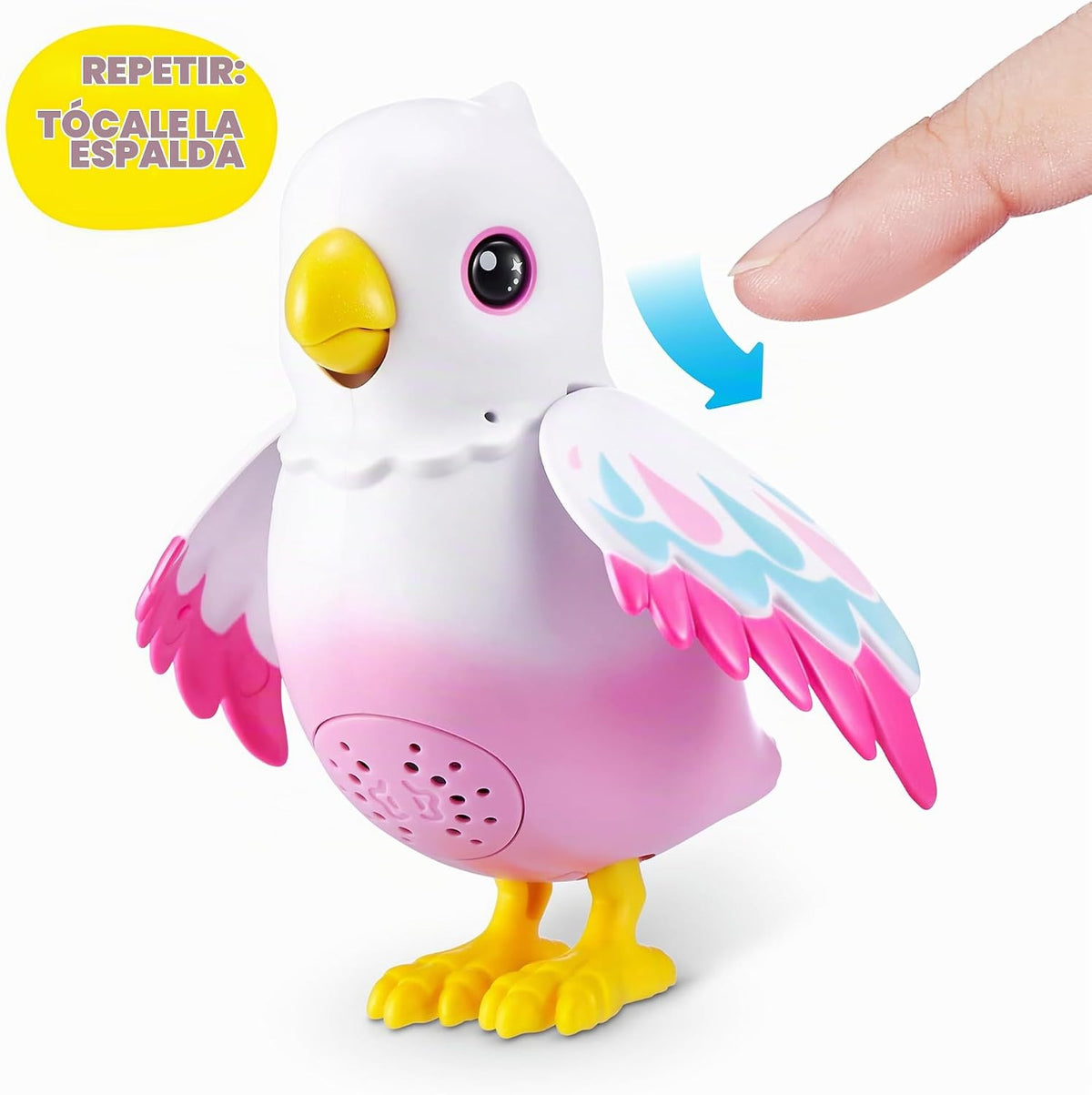Pets Alive Polly El Pájaro Mágico de ZURU, Mascota Juguetónica Robo...