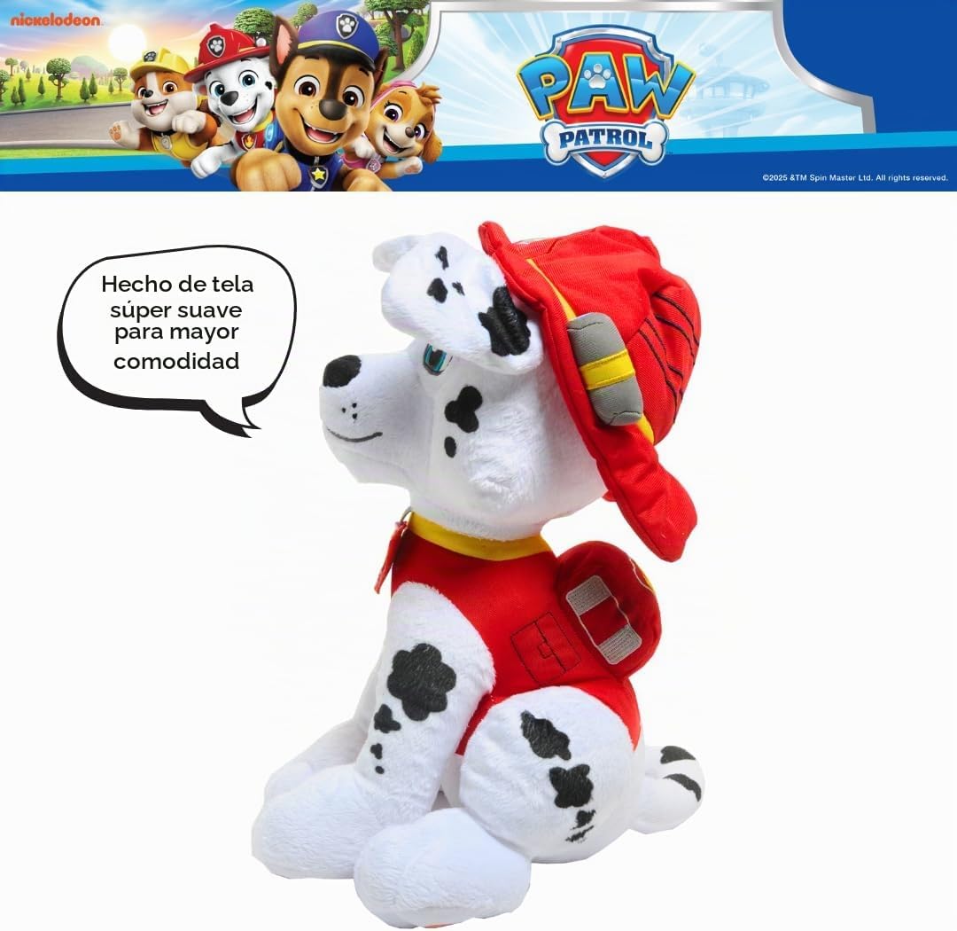 Paw Patrol Marshall Kids Bedding - Almohada de felpa súper suave, t...