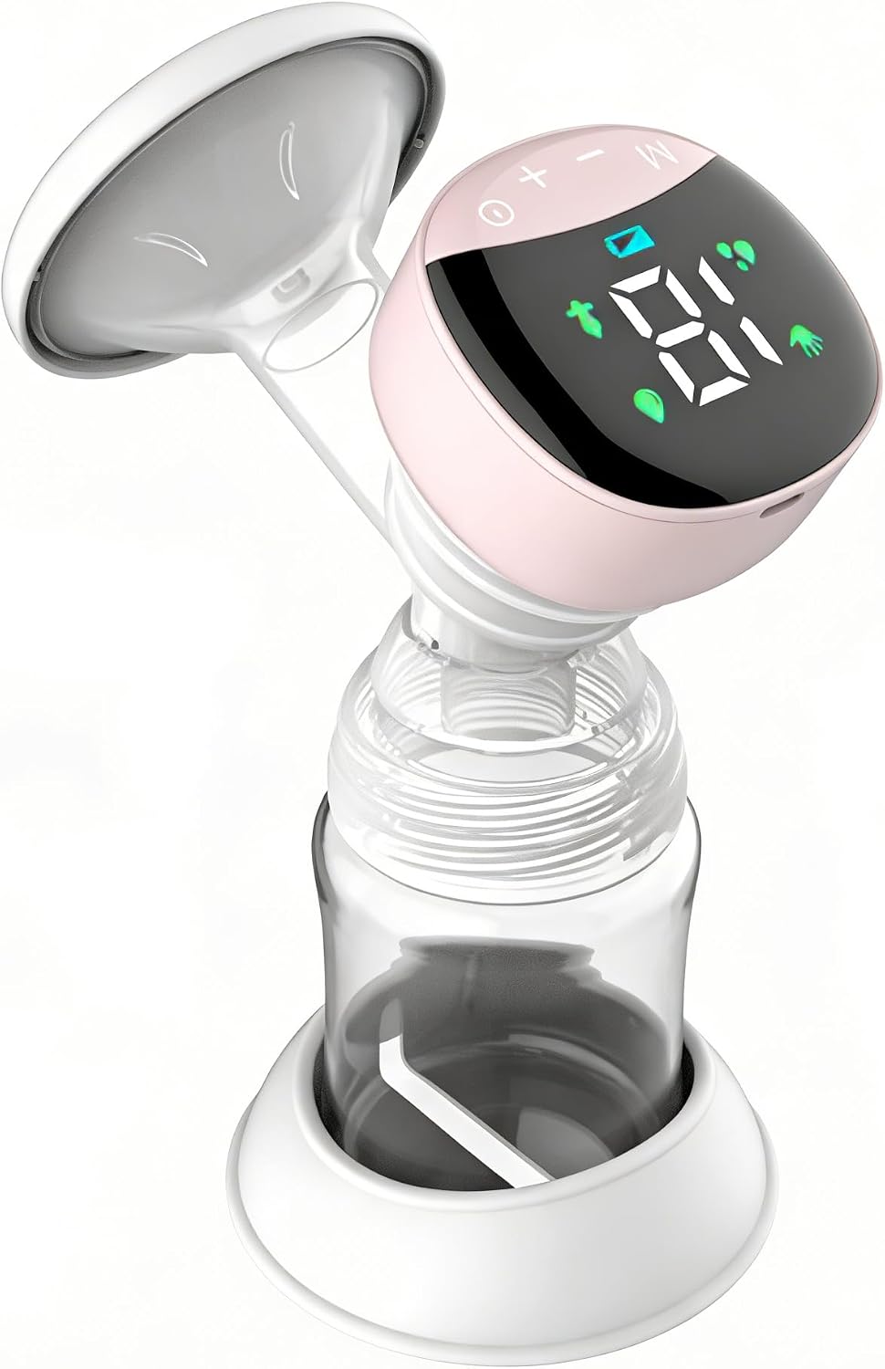 Curenoxium Extractor de leche eléctrico portátil - Bomba de lactanc...