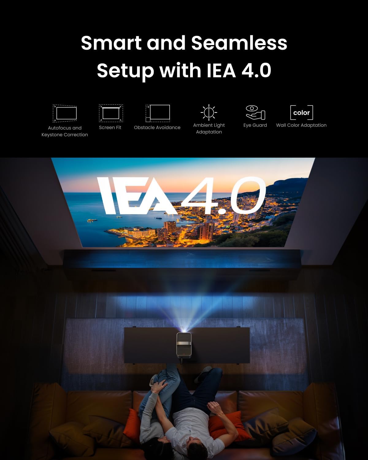 NEBULA Proyector portátil Cosmos 4K SE, 1800 lúmenes ANSI | Nebula...