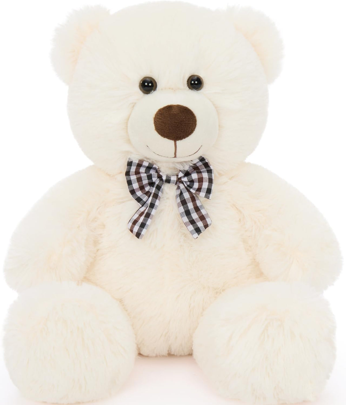 MaoGoLan Oso de peluche pequeño de 15 pulgadas, regalo de felpa bei...