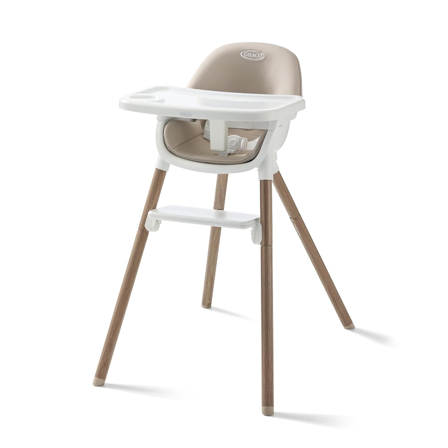 Graco Ready2Dine DLX - Silla alta 4 en 1, Linden | 4-en-1: Trona, a...