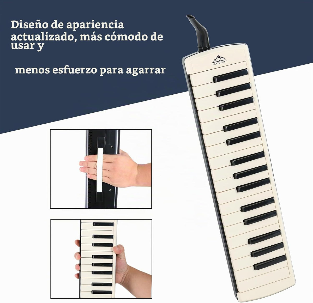 EASTROCK - Melódica de 32 teclas, piano de aire, teclado de soprano...