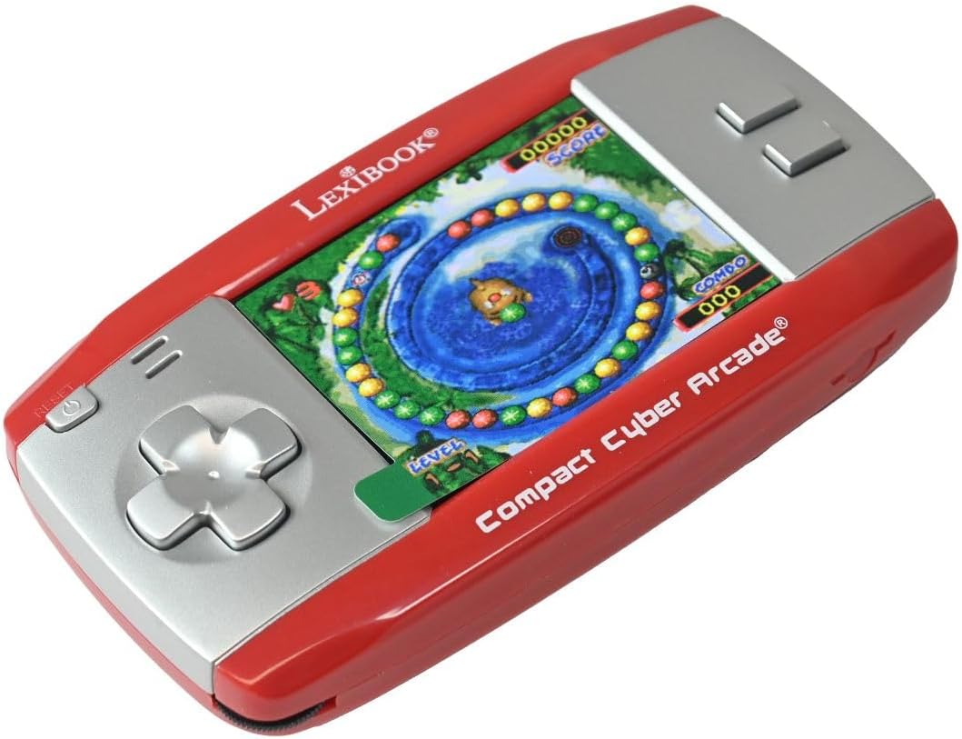 Consola de Juego Portátil Cyber Arcade Compacta, 250 Juegos, LCD, R...