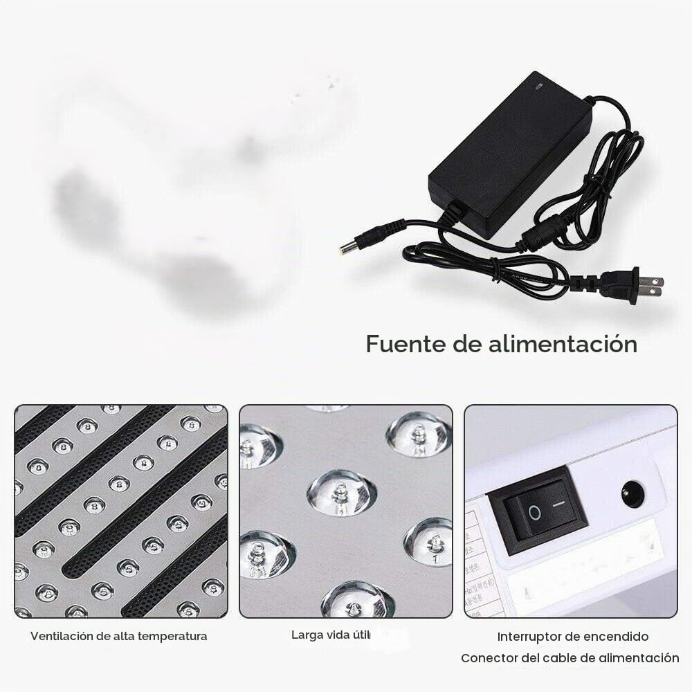 Lámpara facial de 7 colores, máquina de la máscara facial del color...
