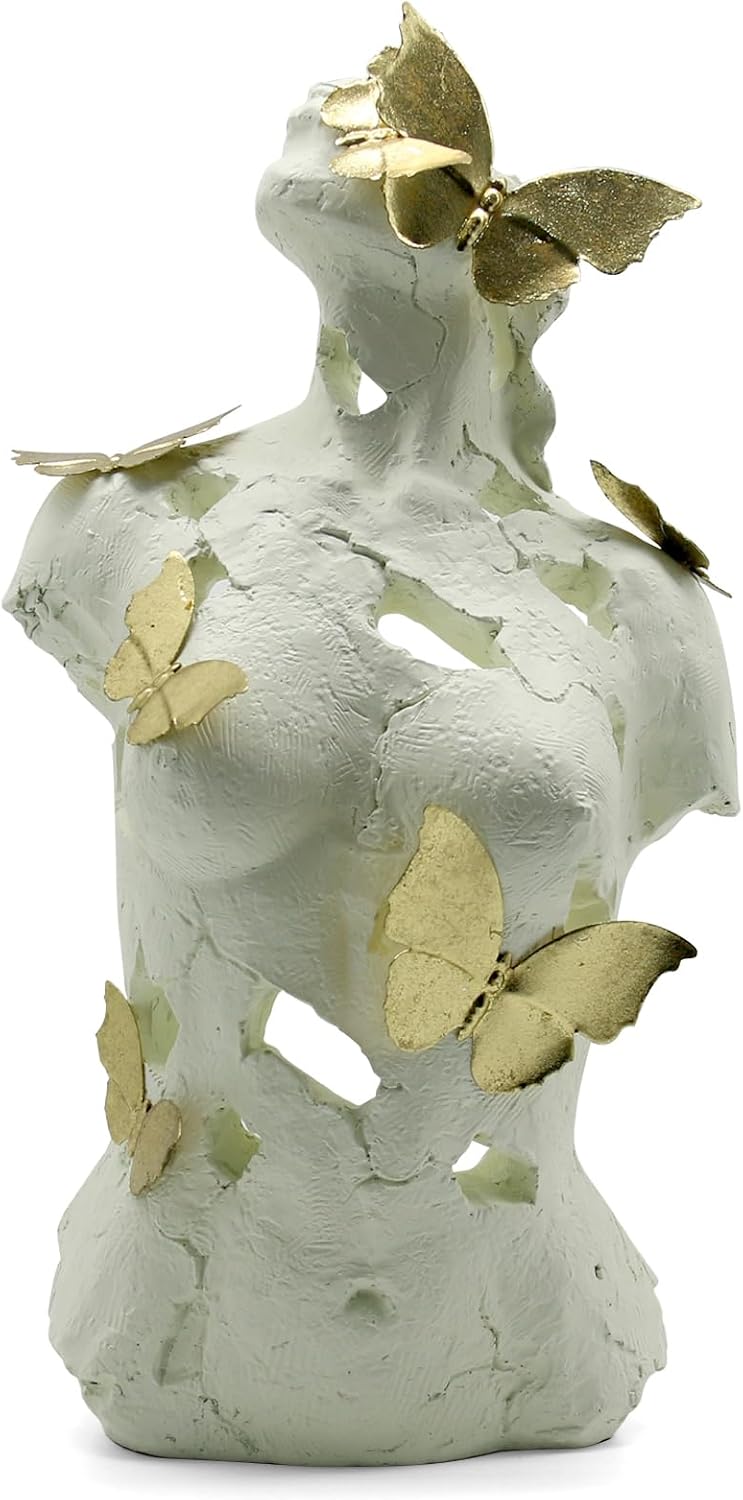 Lukitas Escultura abstracta del busto femenino, estatua de Afrodita...
