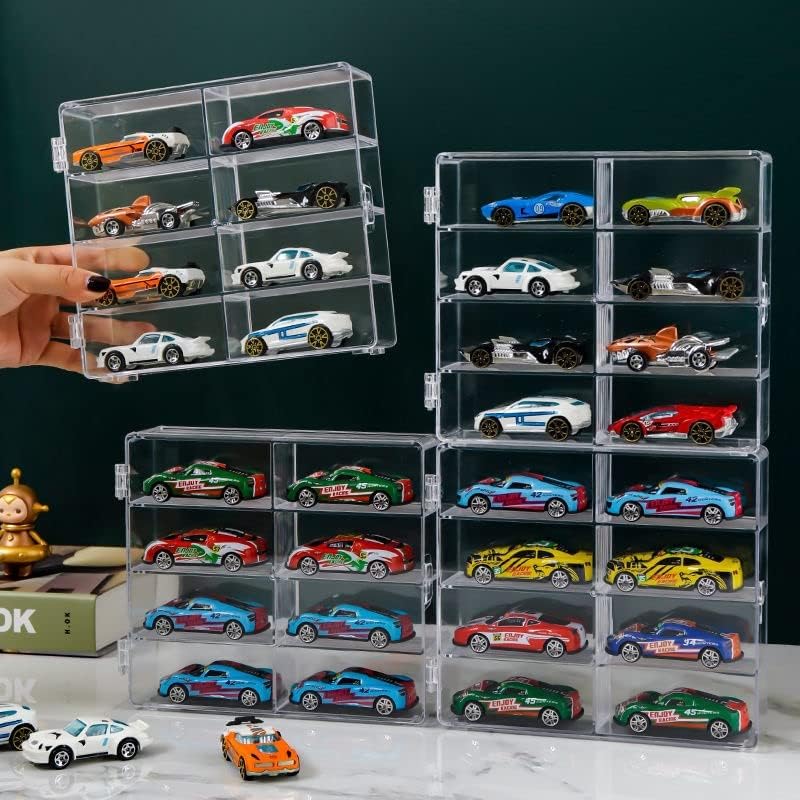 Caja de exhibición de autos de juguete Matchbox Wheels a escala 1\/...