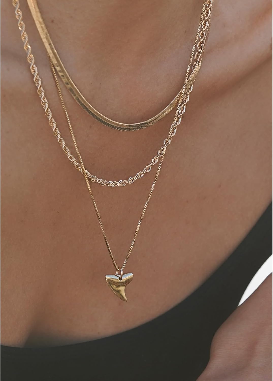 James Michelle Joyas: collar de mandíbulas para mujer - Garantía de...