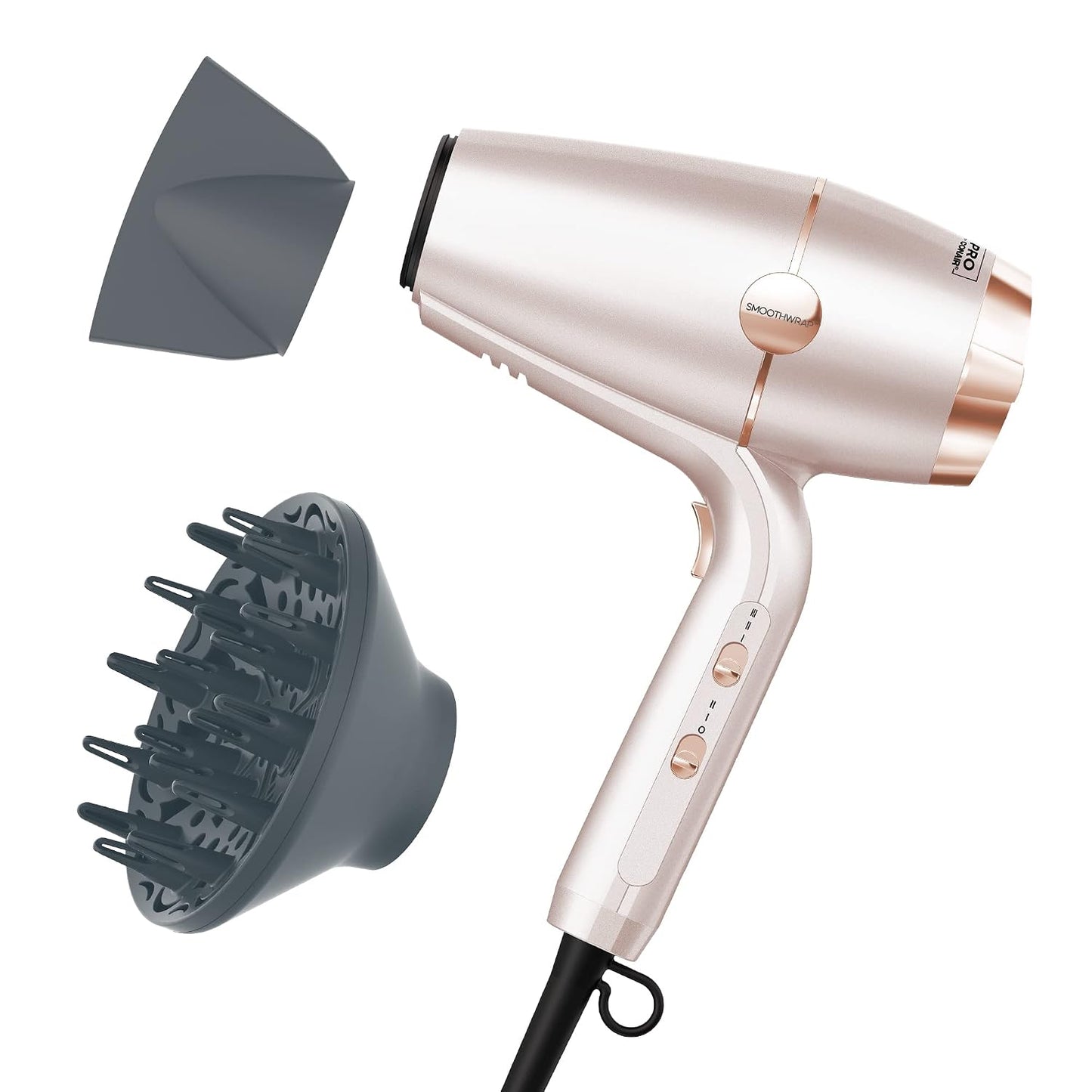 INFINITI PRO CONAIR Secador de pelo SmoothWrap, secador de pelo con...