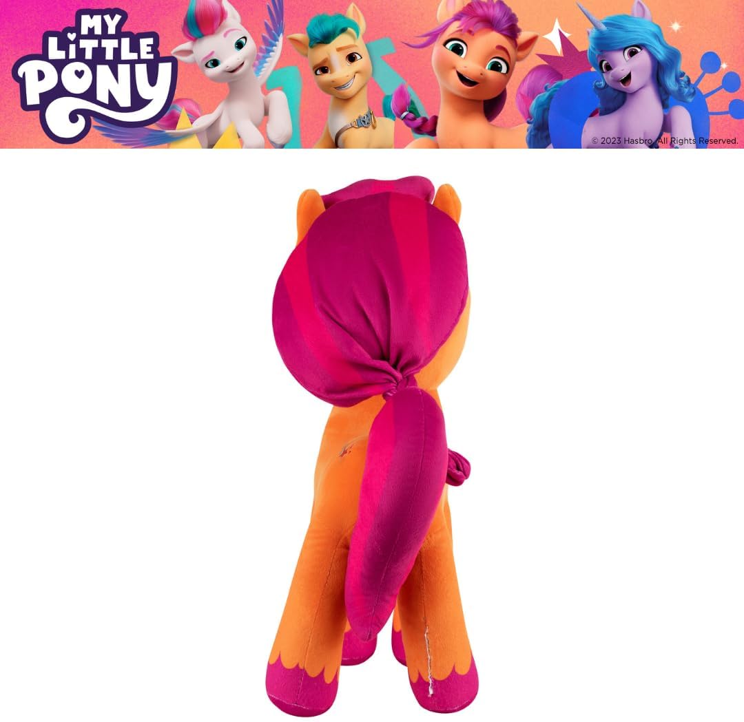Almohada de peluche súper suave My Little Pony Sunny para niños, ta...
