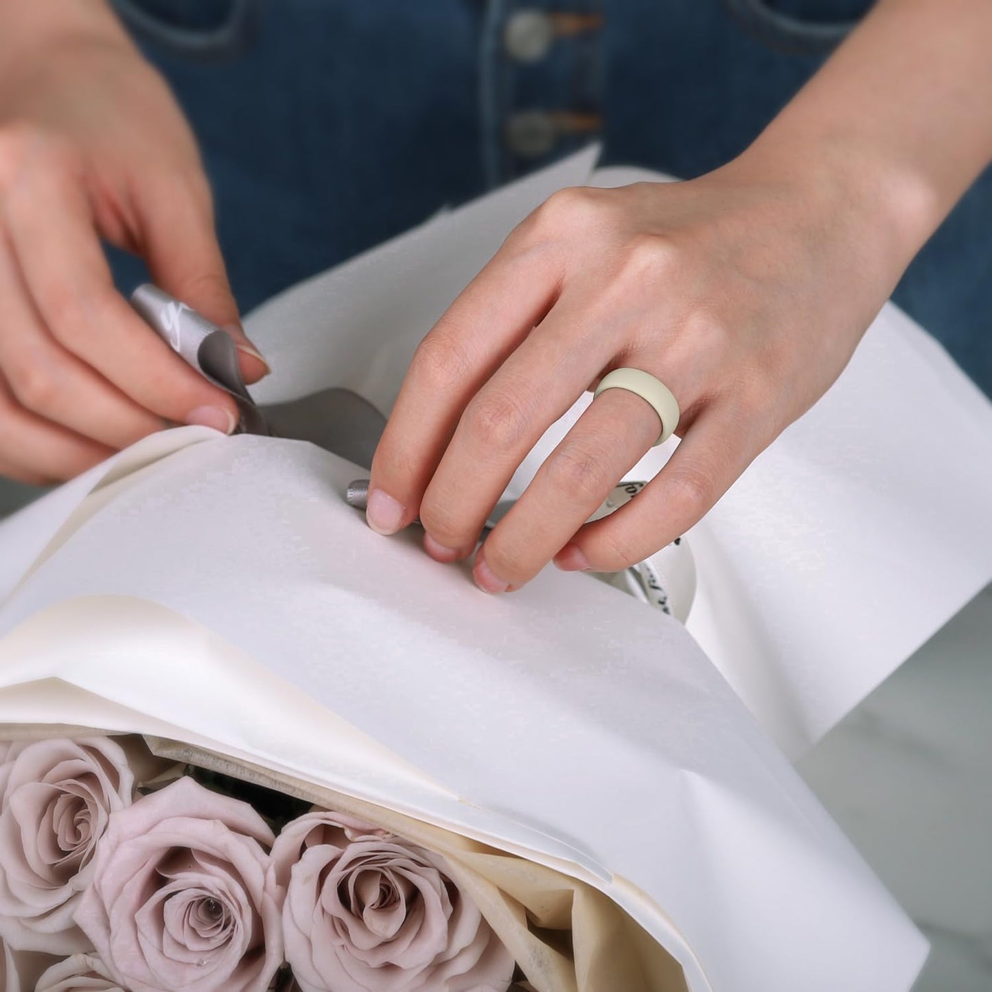 Egnaro - Anillos de banda para mujer, diseño ergonómico y transpira...