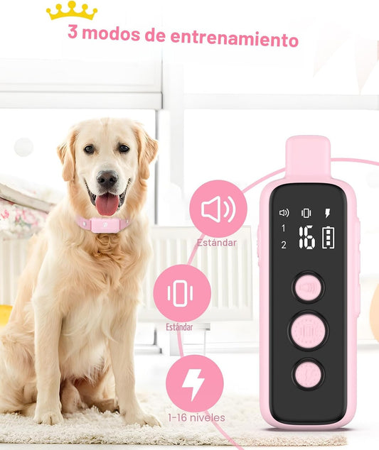Bousnic Collar de choque para perros \u2013 Collar de entrenamiento...